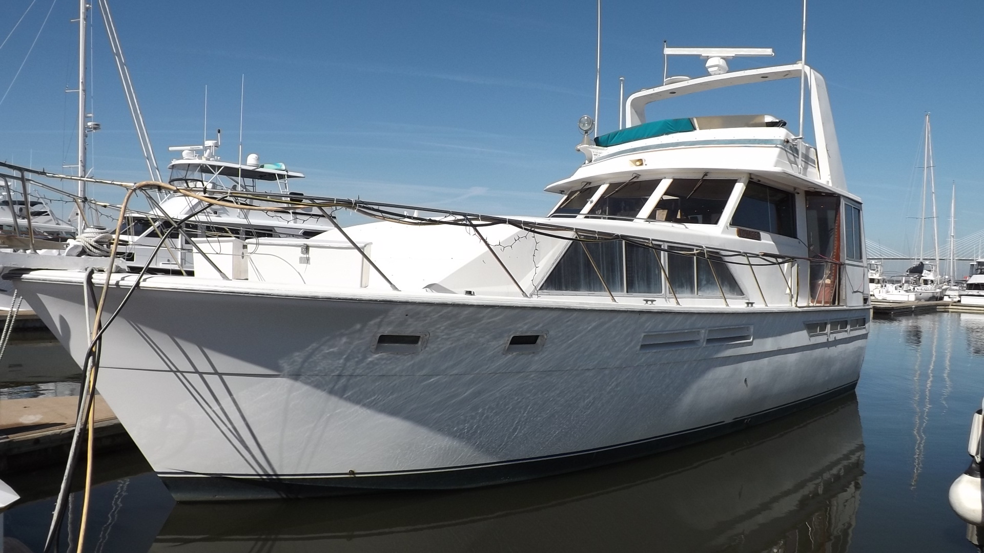 1977 pacemaker 46 motor yacht