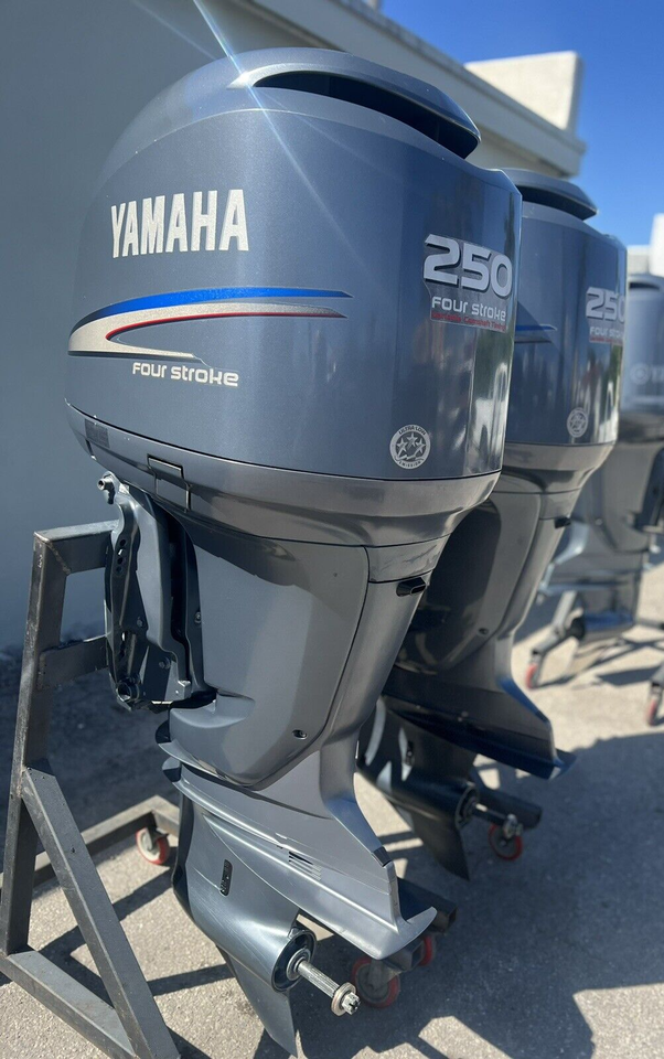 Used Yamaha 250hp 4 Stroke Outboard Motor Engine - BoatNation