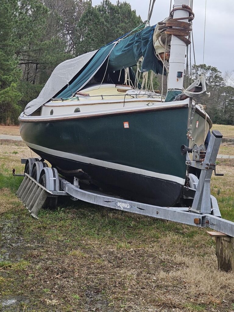 1979 23′ WILLIAM GARDEN CATBOAT “PROWLER” **SOLD 8/24** - BoatNation